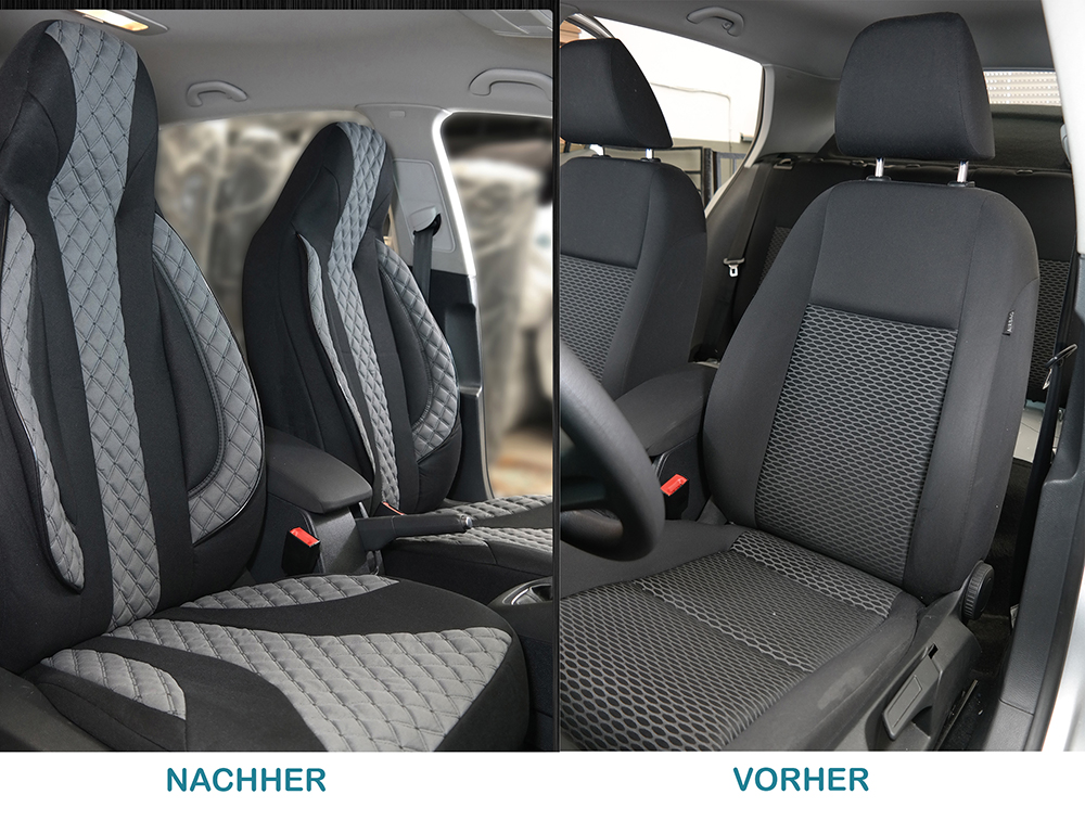 Maß Schonbezüge Sitzbezüge für VW T-Roc PL