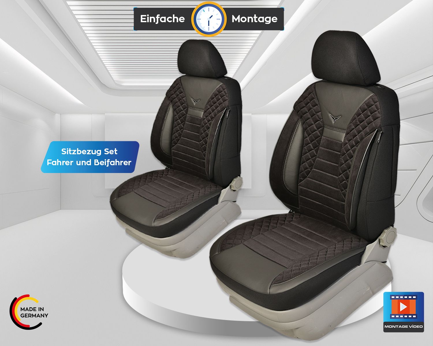 Maß Schonbezüge Sitzbezüge für Ford Kuga 3 2020 128